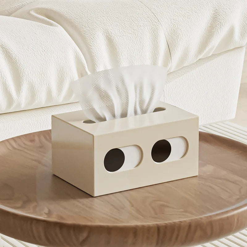 Tissue Box Holder Table Napkin Paper Storage Case Home Decoration Organizer