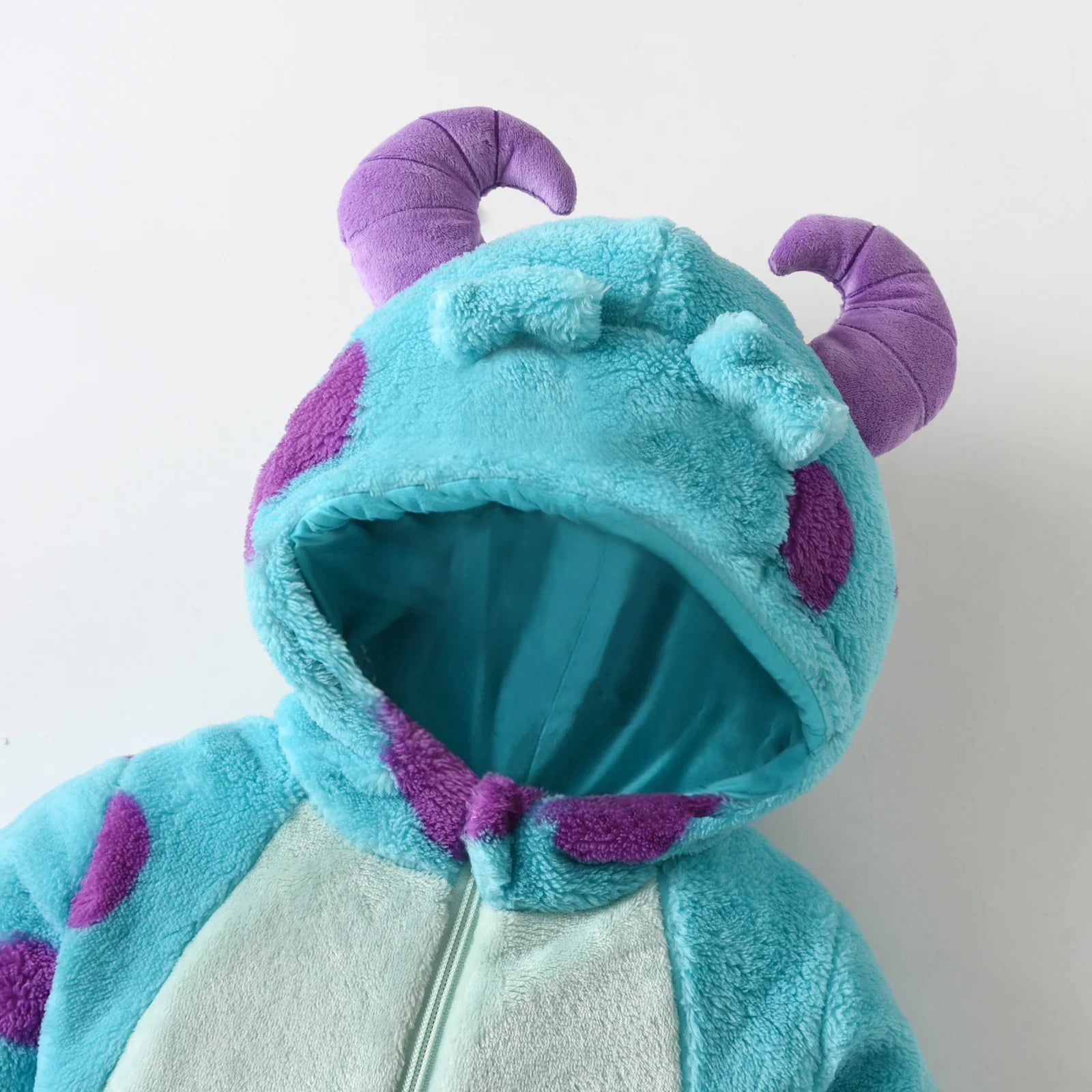 Baby Fleece Animal Hooded Winter Romper Warm Snowsuit