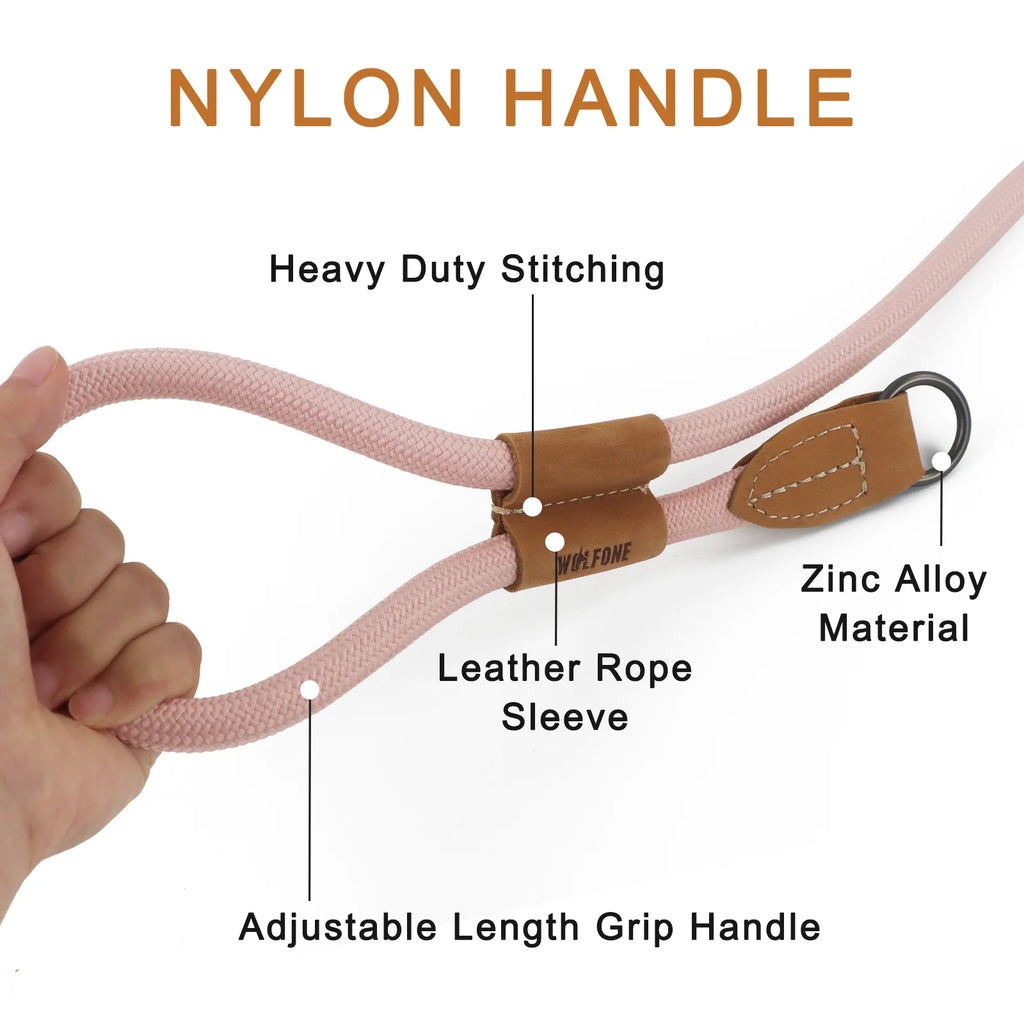 Adjustable P Shape Dog Leash Hands Free Traction Rope for Running Walking