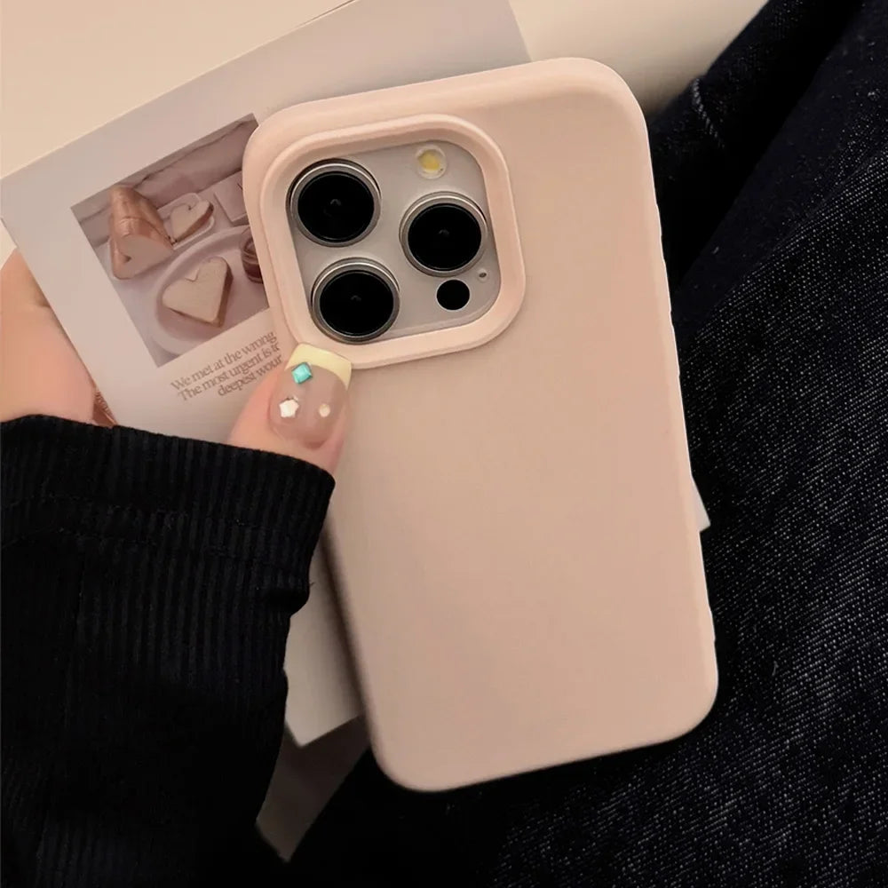 Silicone Shockproof Slim Soft iPhone Case