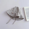 Kids Striped Fisherman Hat Casual Cotton Sun Hat for Boys & Girls