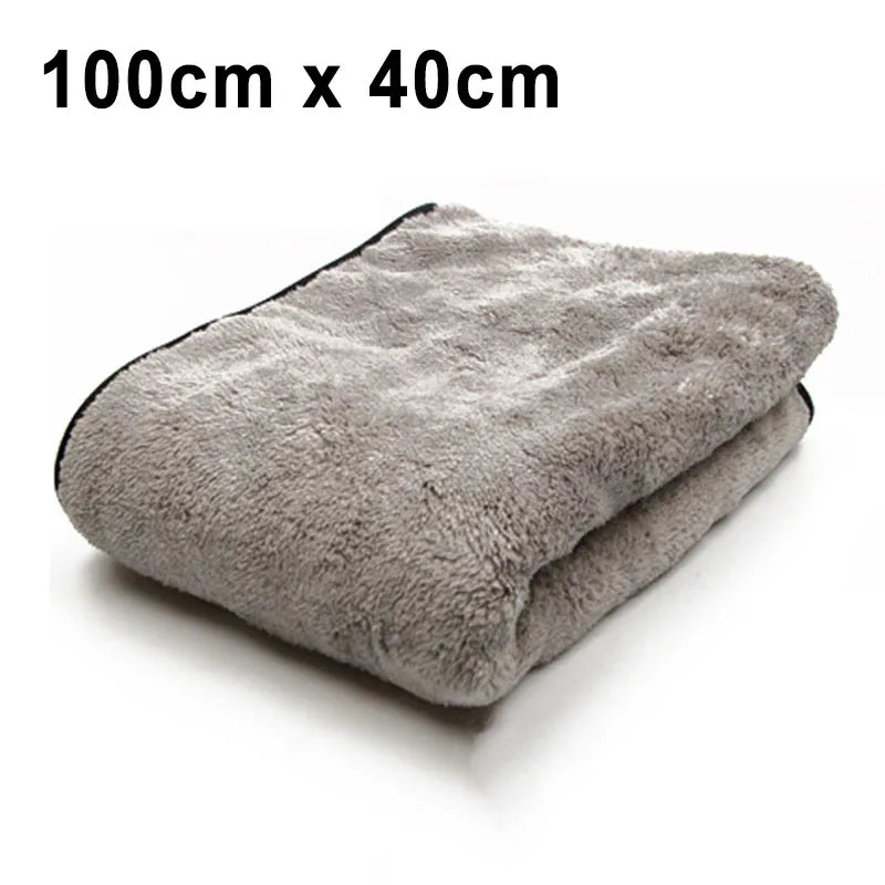 Microfiber Car Drying Towel – Ultra Absorbent Auto Wash Cloth Scratch-Free Cleaning