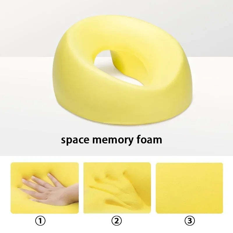 Face Down Memory Foam Pillow Desk Nap Pillow for Massage Beauty Salon
