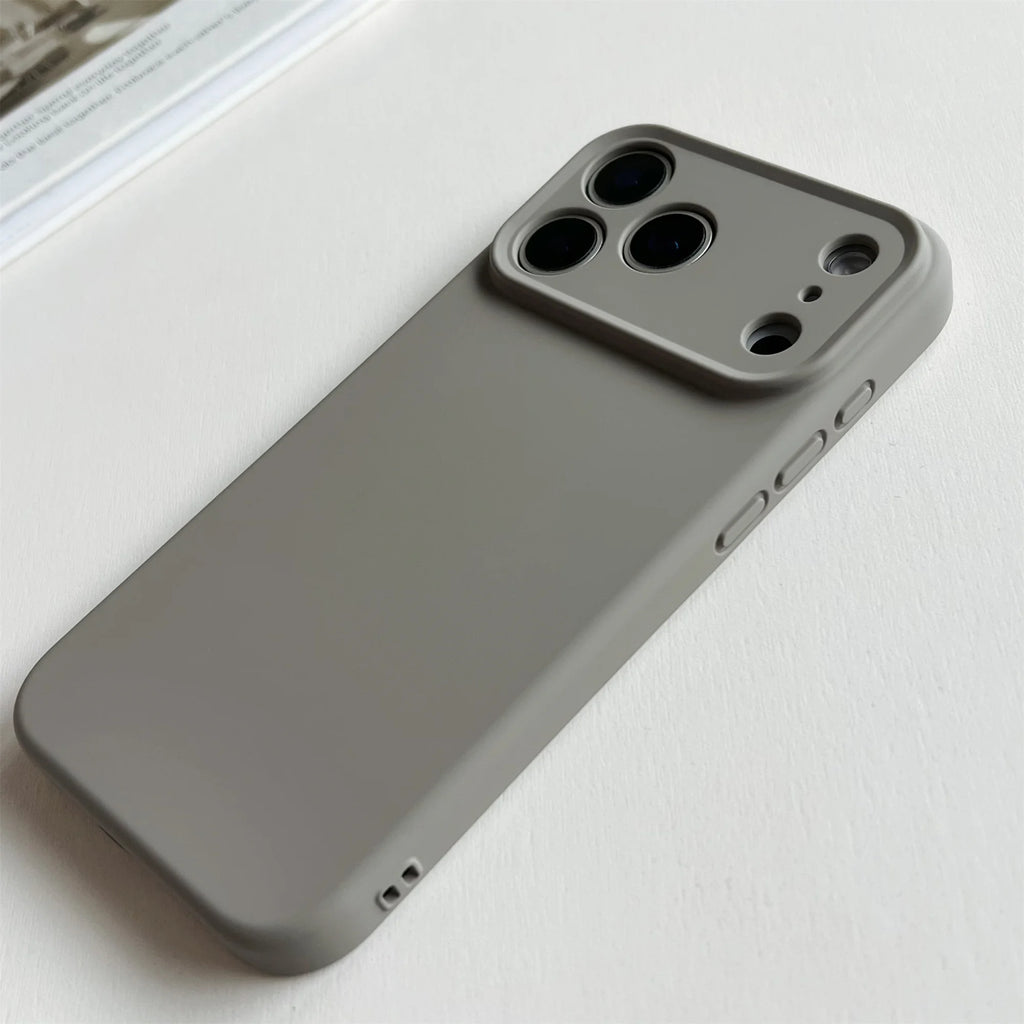 Liquid Silicone Shockproof TPU iPhone Case
