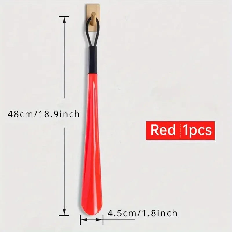 Extra Long Shoe Horn Flexible Shoe Helper Easy Wear Shoes No Bending Portable Shoe Spoon Tool for Men Women Seniors