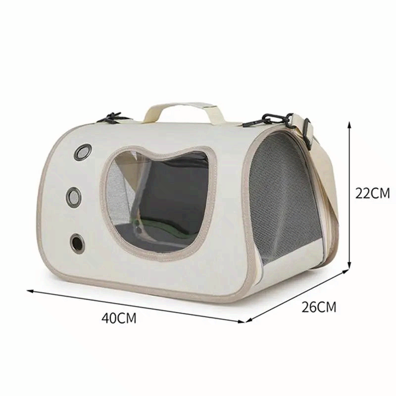 Portable Pet Carrier Bag for Small Dogs and Cats Foldable Breathable Shoulder Carrier