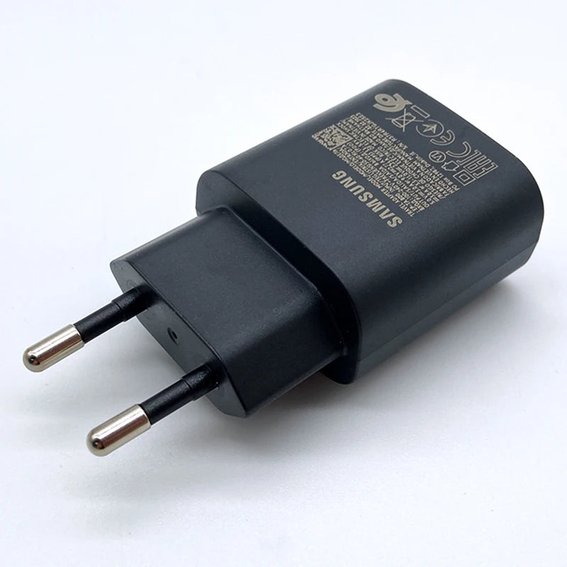 25W PD USB C Super Fast Charger Adapter Samsung Galaxy Fast Charging Wall Charger