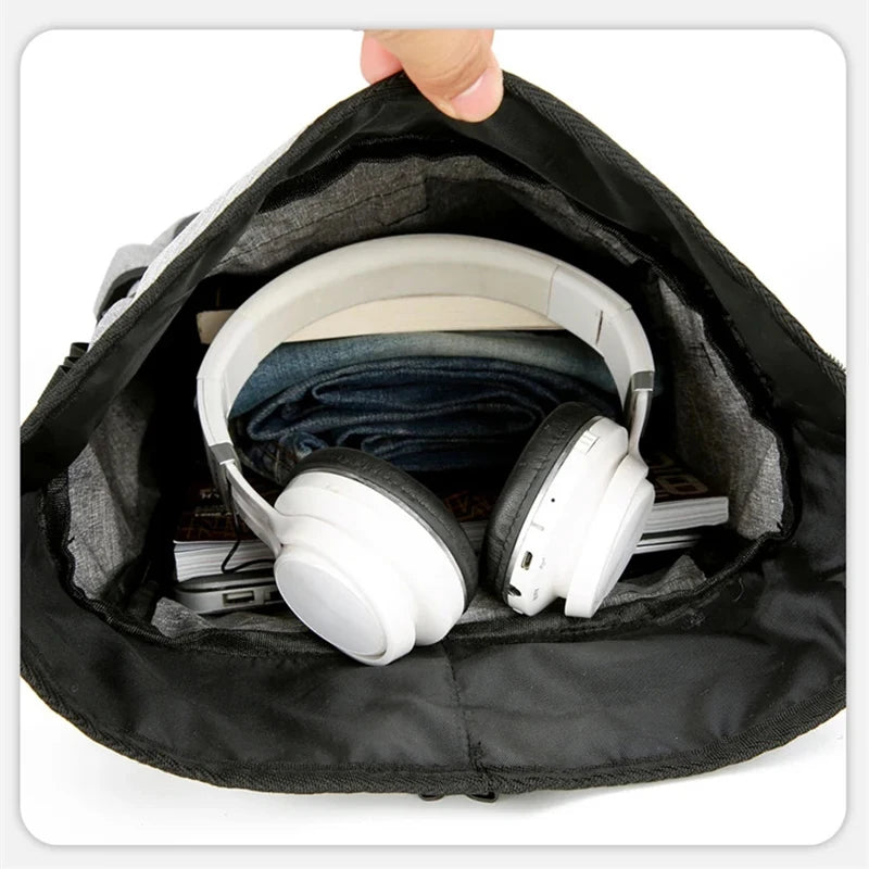 Foldable Waterproof Backpack Large Capacity Sports Travel Gym School Bag