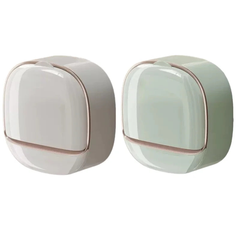 Waterproof Soap Box Hanging Bathroom Soap Holder with Drainage Storage Case