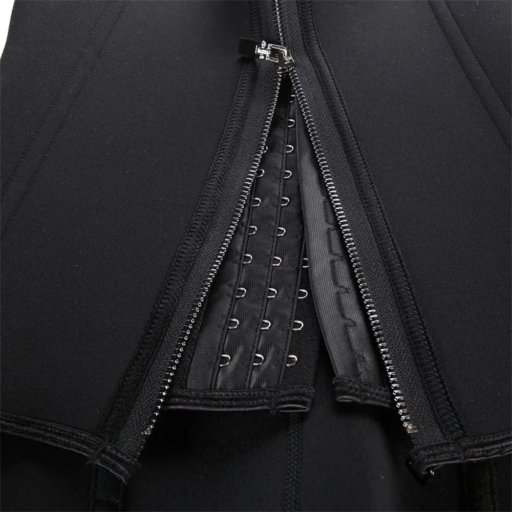 Women Waist Trainer Zipper Body Shaper Tank Top
