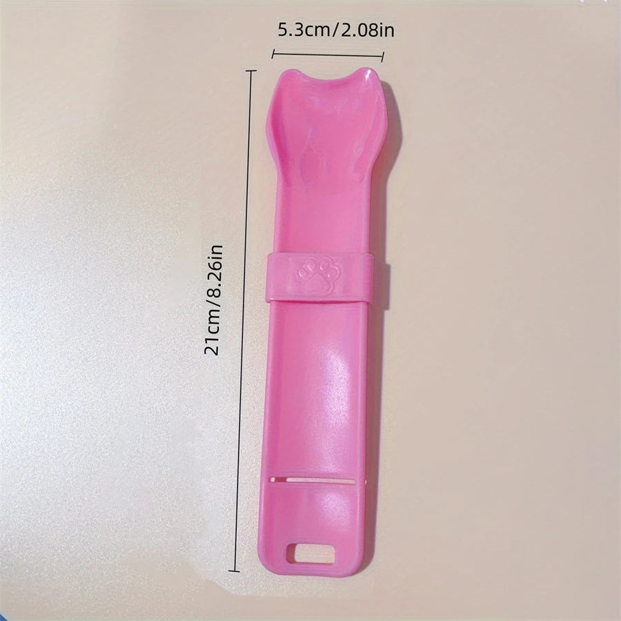 Cat Treat Squeeze Spoon Feeder for Lickable Wet Snacks