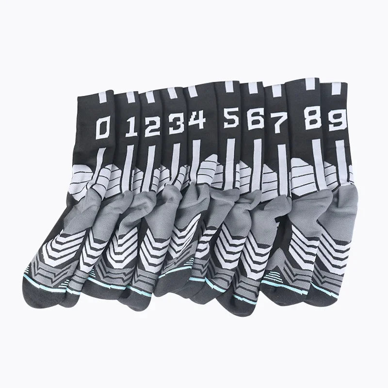 Elite Basketball Compression Socks High Elastic Towel Bottom Sports Socks Men Women