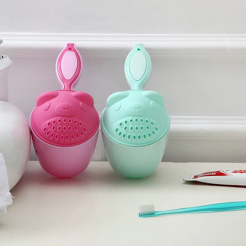 Cartoon Bear Baby Shampoo Rinse Cup