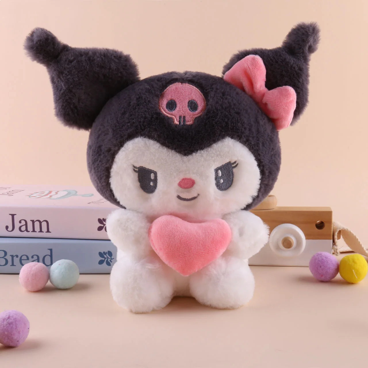 Cute Cat and Friends Plush Pillow 22cm for Girls Gift