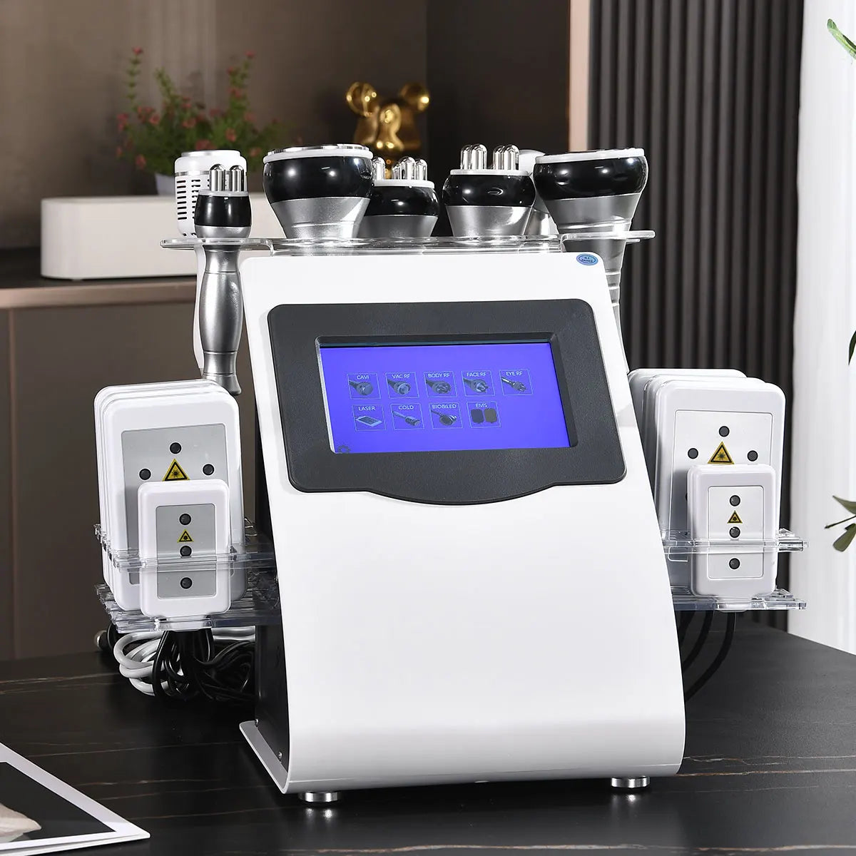 9 in 1 Cavitation Machine Ultrasonic RF Vacuum Slimming Body Sculpting Fat Reduction Beauty Device