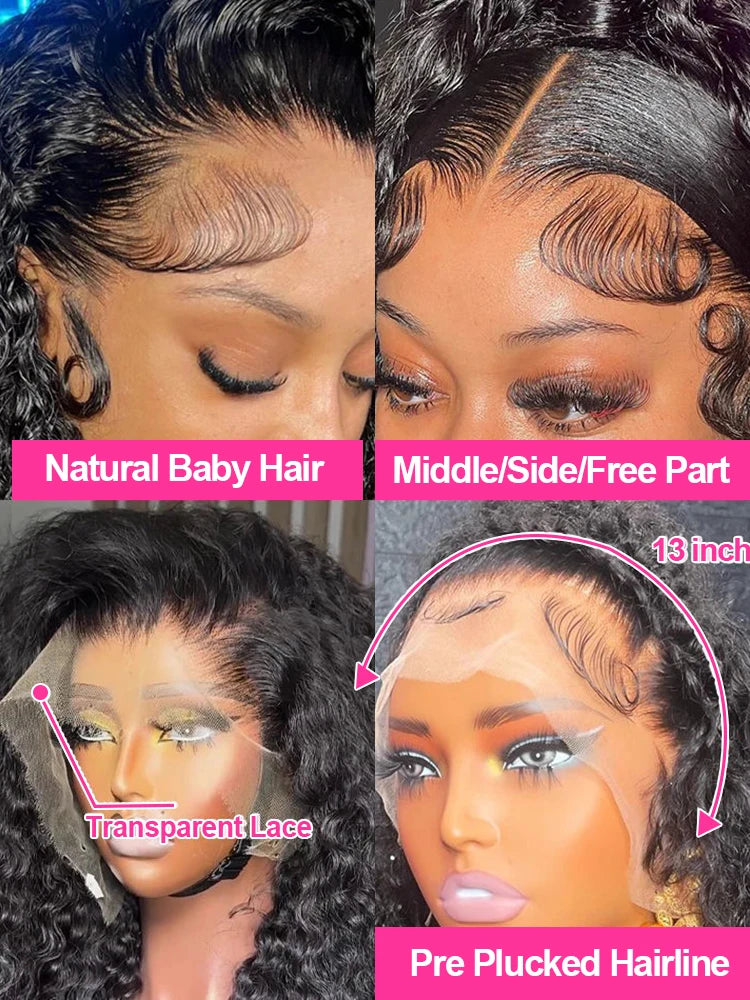 250% Density Curly Wig – Super Full HD Lace Wig