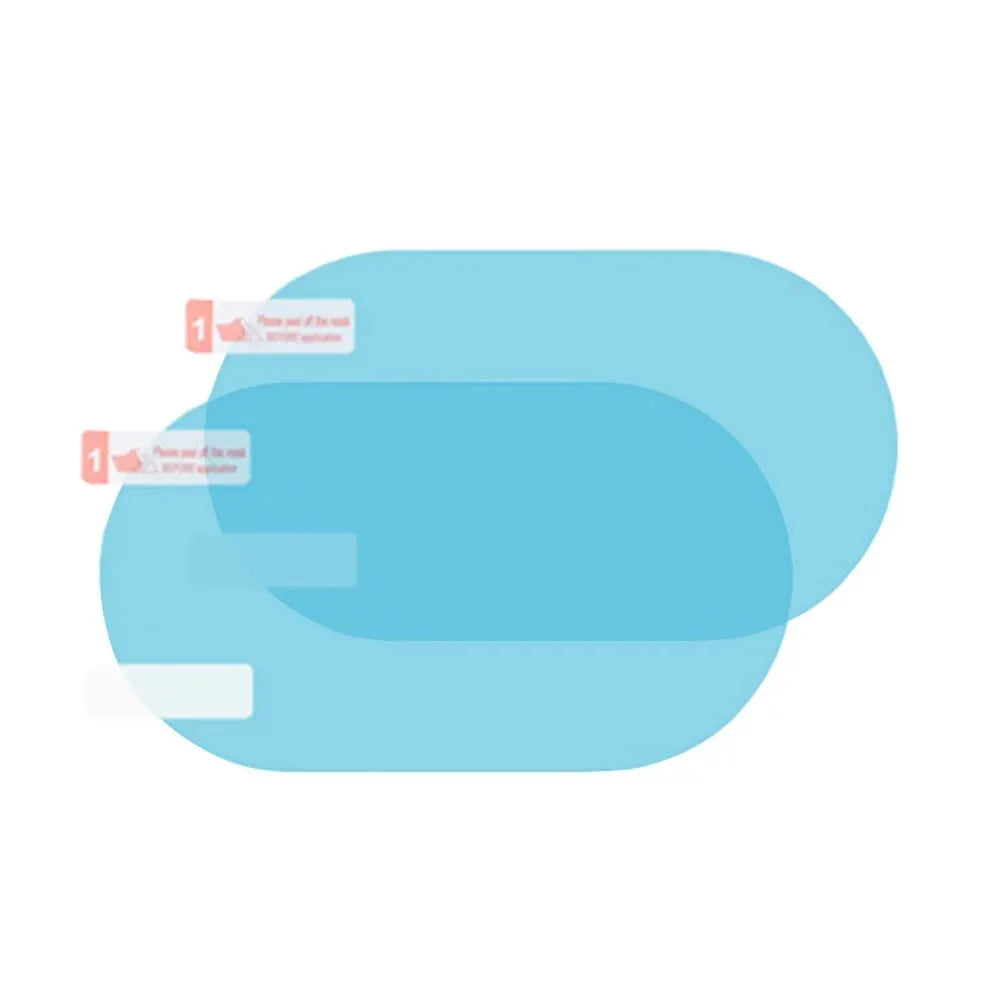 Universal Car Rearview Mirror Anti Fog Anti Glare Rainproof Film Cover Set