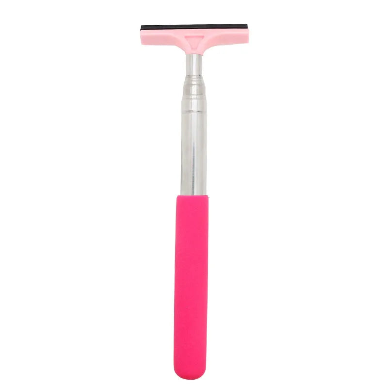 Car Rearview Mirror Cleaning Tool Telescopic Glass Wiper and Window Cleaner