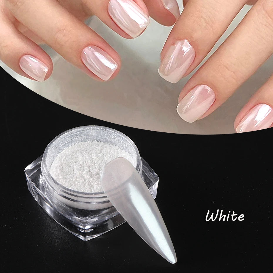 Pearl Chrome Nails in Seconds – Easy Nail Upgrade