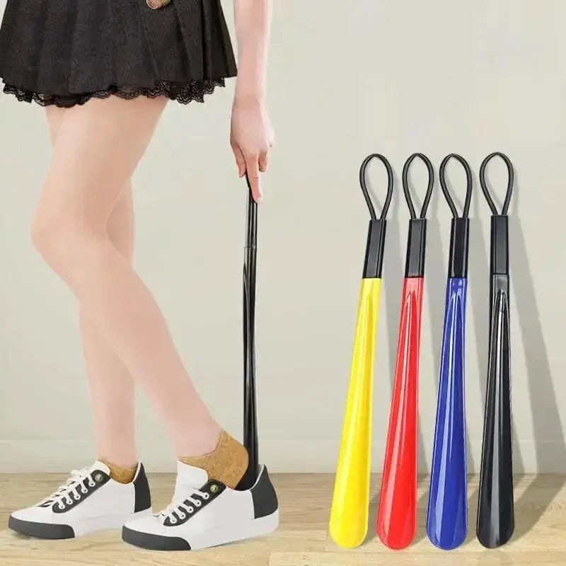 Extra Long Shoe Horn Flexible Shoe Helper Easy Wear Shoes No Bending Portable Shoe Spoon Tool for Men Women Seniors