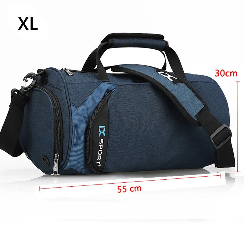 Gym Bag Wet Dry Separation Sports Travel Yoga Bag Shoe Compartment Shoulder Duffel