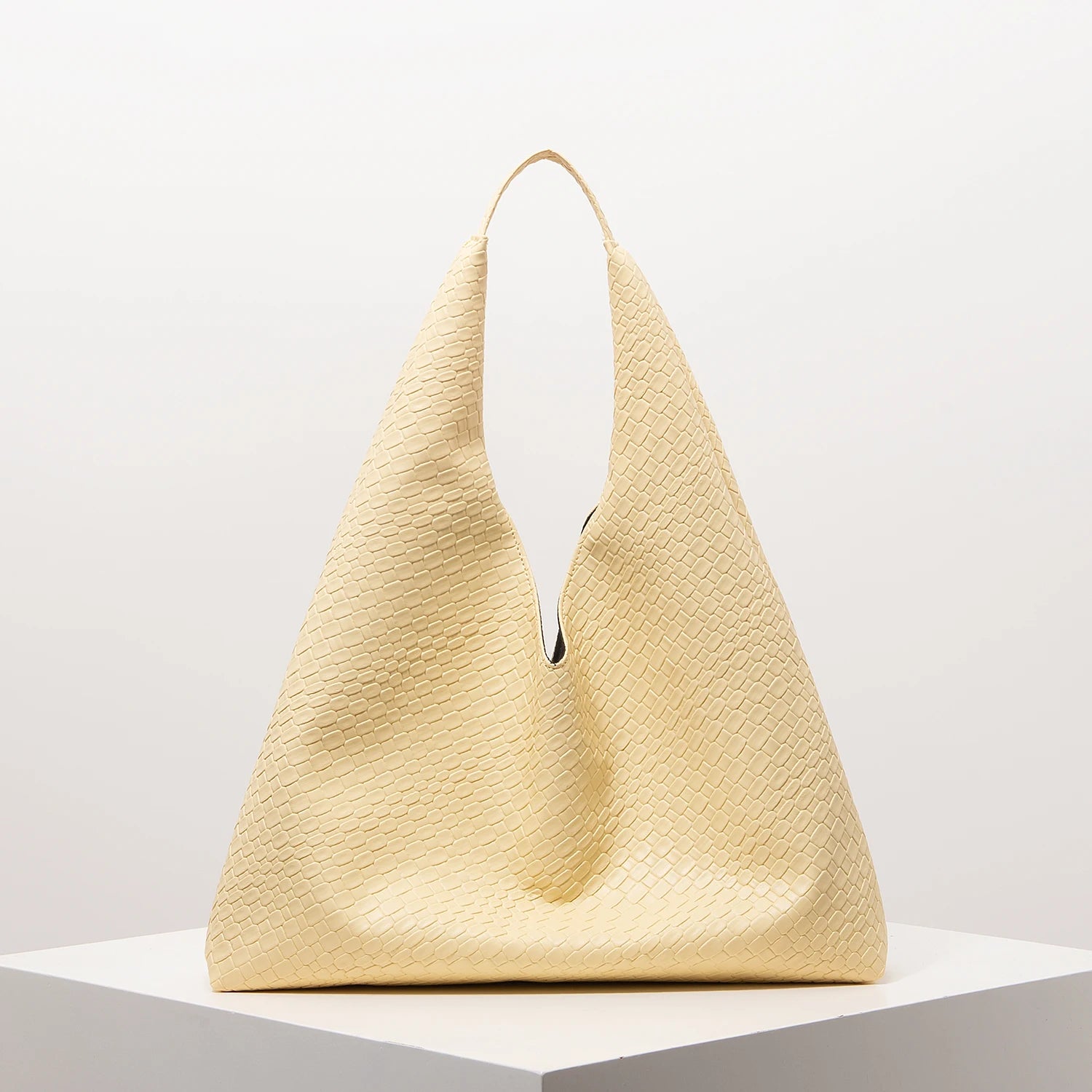 Women Retro Hobo Shoulder Bag Minimalist Large Tote Work & Shopping Bag