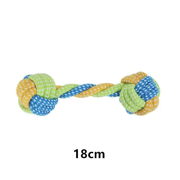 Cotton Rope Dog Chew Ball Toy for Small Large Dogs