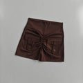 Women High Waist Seamless Fitness Shorts with Pockets