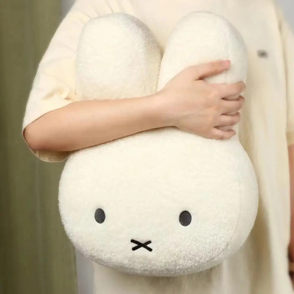 Miffy Black eyes Cute Doll Plush Toy Kawaii Bed Pillow