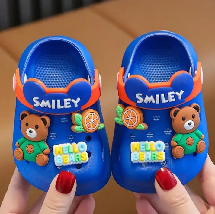Baby Cartoon Anti Slip Summer Sandals for Boys and Girls