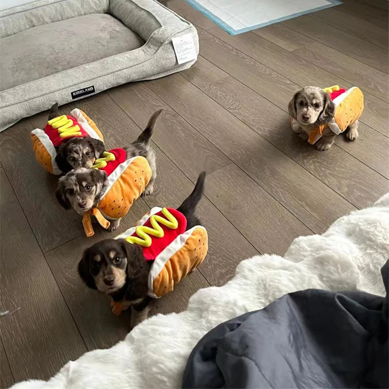 Funny Holiday Dog and Cat Costume Adjustable Dachshund Pet Outfit