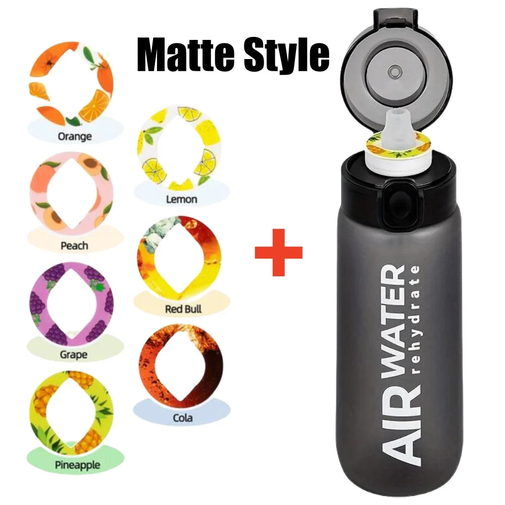 Air Water Bottle 750ml with Flavor Pods – 0 Sugar 0 Calories Leakproof Sports Bottle