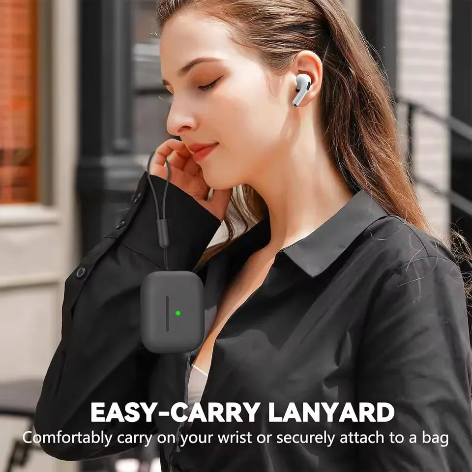 AirPods Pro 2 Case with Cleaning Pen Kit Silicone Protective Cover for AirPods Pro 1 2 Shockproof Wireless Charging Earbuds Case