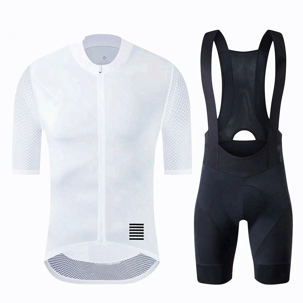 Cycling Jersey Set Men – Breathable MTB Bike Clothing Kit with Bib Shorts