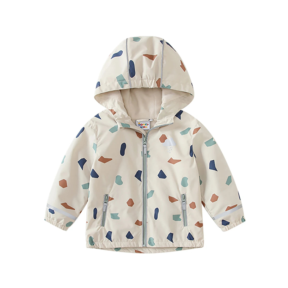 Kids Waterproof Raincoat Set Jacket & Pants Jumpsuit Suit Outdoor Clothing