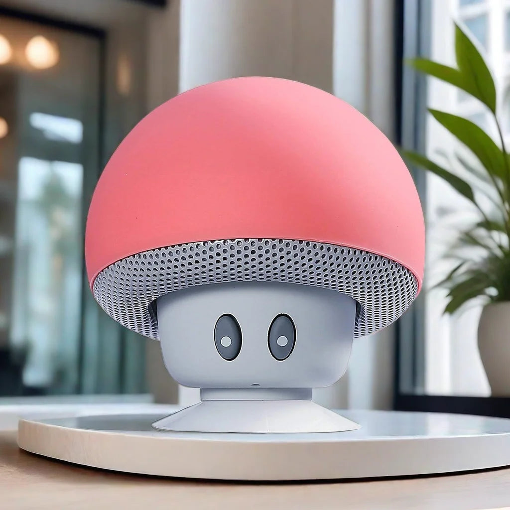 Portable Wireless Bluetooth Speaker with Suction Cup Subwoofer