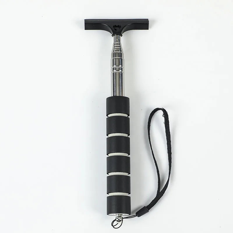 Car Rearview Mirror Cleaning Tool Telescopic Glass Wiper and Window Cleaner