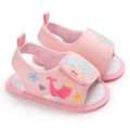 Baby Girl Pink Flat Shoes Soft Sole Lightweight Walking Shoes