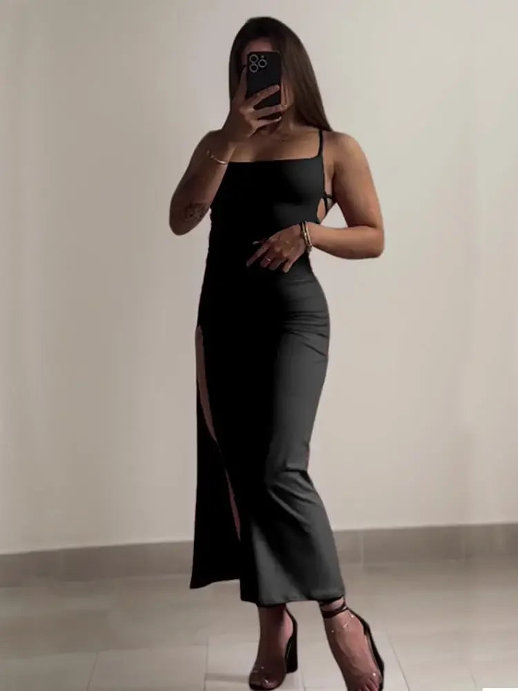 Women Halter Neck Bodycon Mini Dress Summer Bag Hip Sexy Party Dress Y2K Style