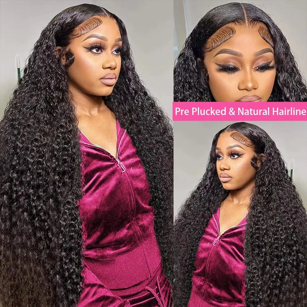Bone Straight Human Hair Wig – HD Lace Front Glueless Wig for Women
