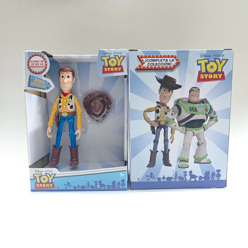 Toy Story Buzz Lightyear Woody Anime Figure Collectible Desktop Ornament Toy