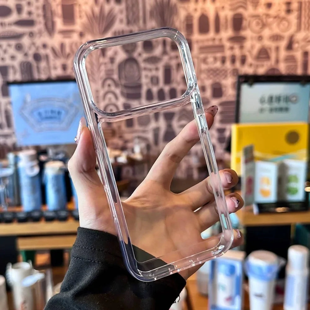 Clear Hard Acrylic iPhone Case