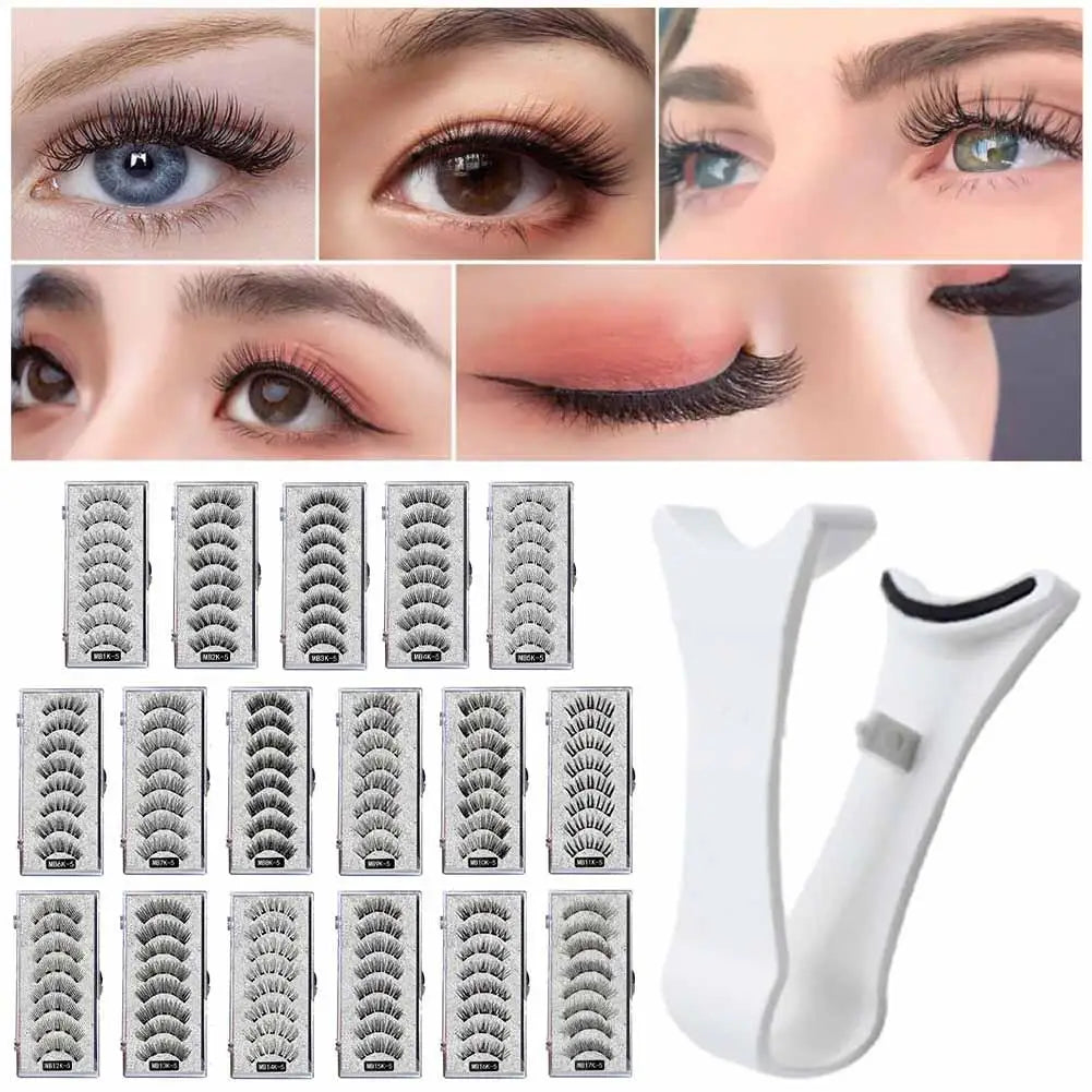 Magnetic Lashes – No Glue Easy Apply Eyelashes Kit