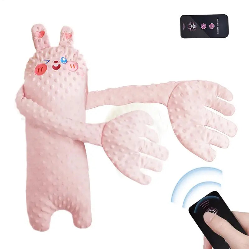 Remote Control Baby Sleep Toy Plush Bear Soothing Comfort Pillow