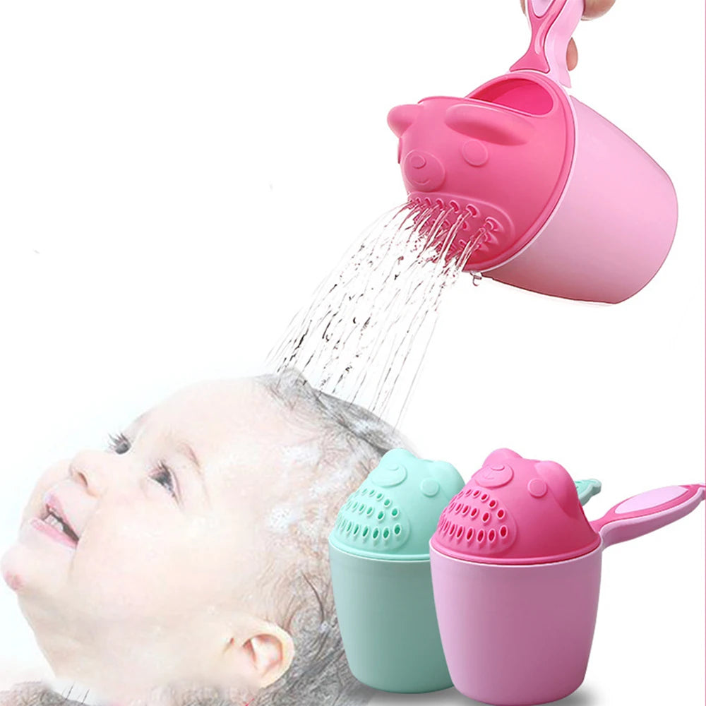 Cartoon Baby Shampoo Cup Bath Rinse Cup for Kids