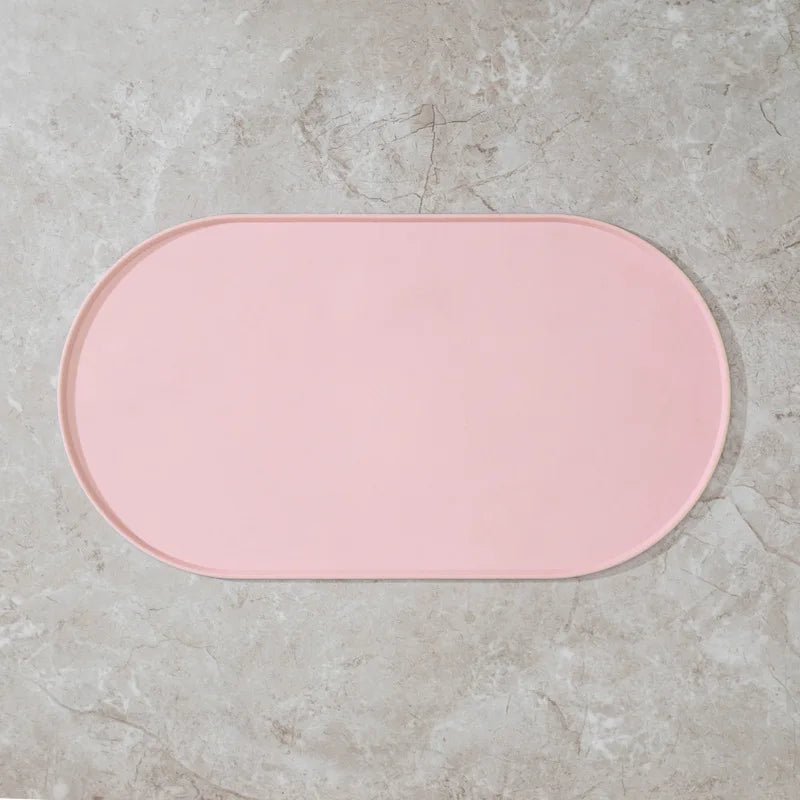 Waterproof Non Slip Cat Feeding Mat Pet Food Bowl Mat for Dog Cat Feeding Area