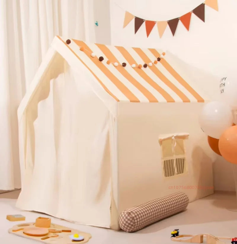 Kids Indoor Outdoor Play Tent Large Playhouse Tent