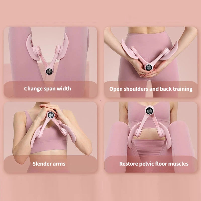 Pelvic Floor Muscle Trainer Thigh Exerciser for Leg Butt Workout