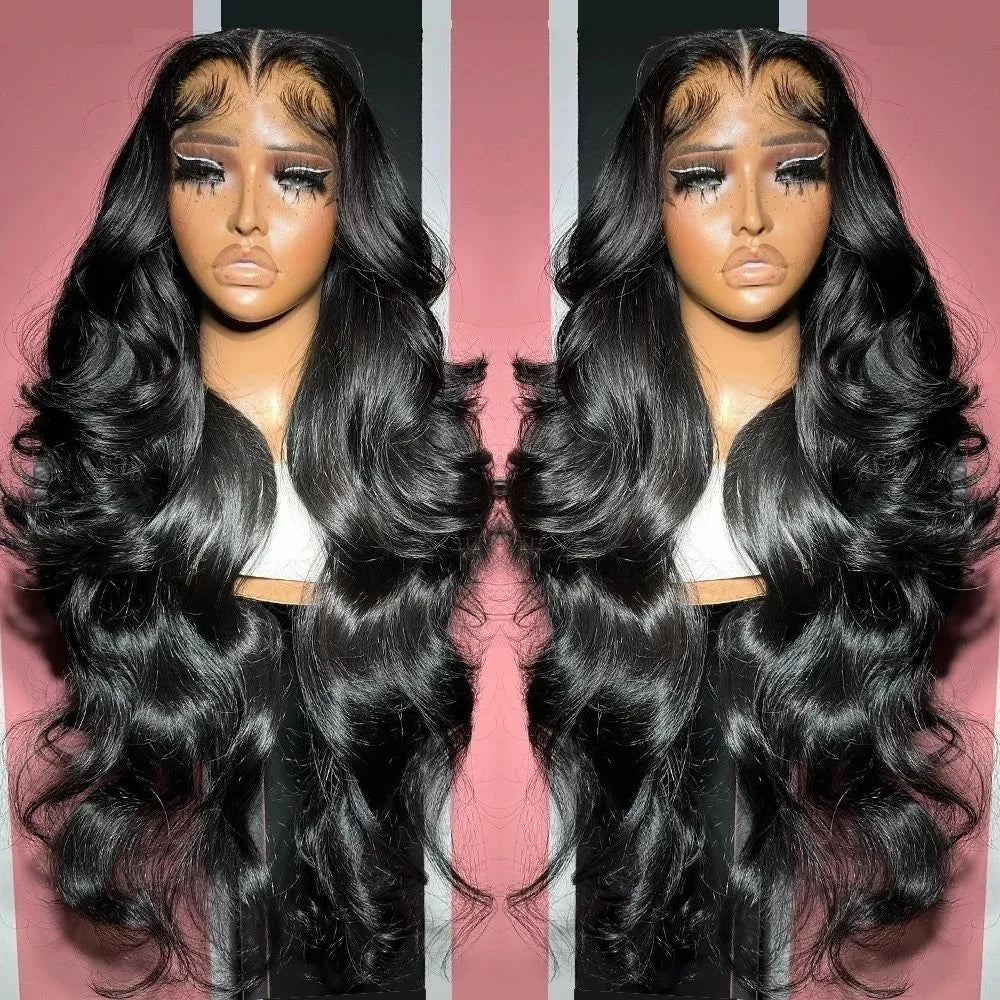 Body Wave Human Hair Wig – HD Lace Front Glueless Natural Hairline Wig