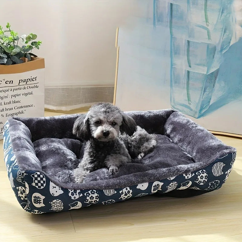 Winter Pet Bed Sofa Mat Soft Dog Cat Cushion Bed for All Sizes